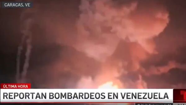 URGENTE! > EUA atacam a Venezuela e Trump diz ter capturado Nicolás Maduro