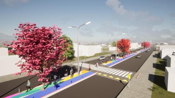 COM CEREJEIRAS DO JAPÃO: Prefeitura inicia obra de revitalização da Xavantes