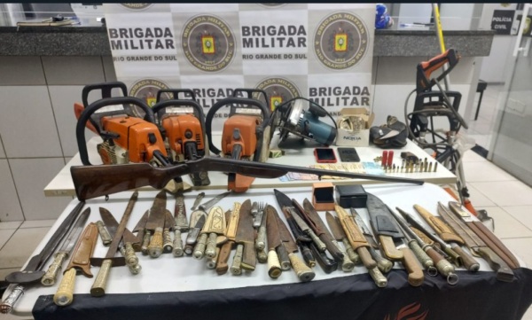 BRIGADA MILITAR> Operação Campo Seguro prende três por crimes em Cruz Alta