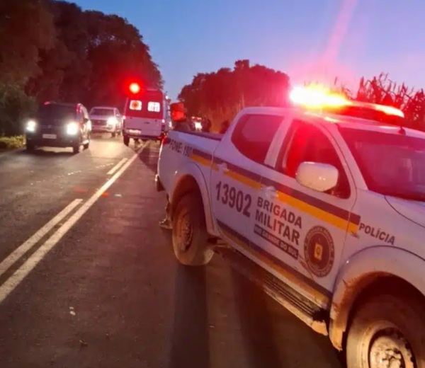 ERS 522> Homem é atropelado na rodovia entre Ijuí e Augusto Pestana