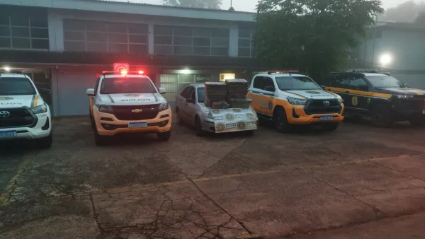 Motorista é preso com 168 quilos de maconha na BR-158 em Cruz Alta