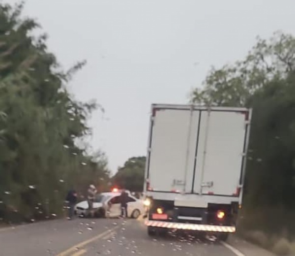 ERS 342> Acidente de trânsito entre Cruz Alta e Ijuí com danos materiais
