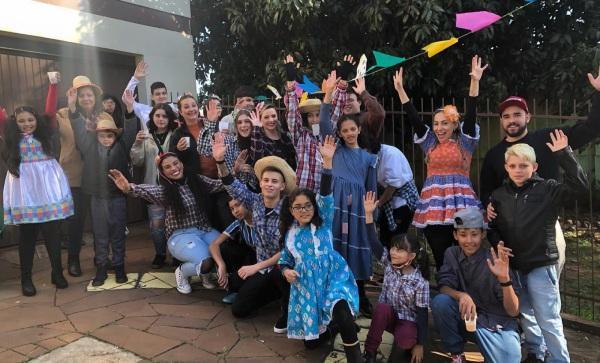 CAPSI Infanto Juvenil realizou uma festa junina na sexta 