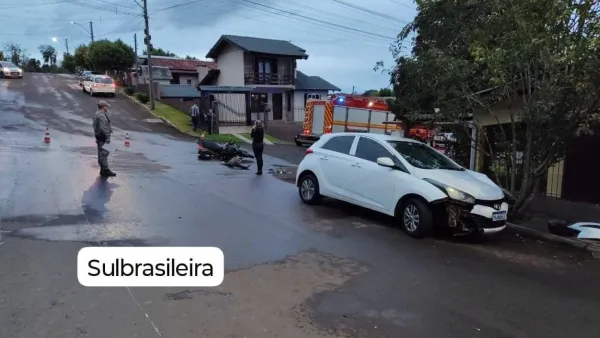 TRÂNSITO> Motociclista morre em acidente no bairro Alvorada, em Panambi