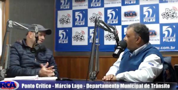 Trânsito de Cruz Alta é tema de entrevista no Ponto Crítico