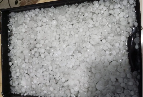 Mais de 30 imóveis tiveram danos parciais em razão do granizo em Ijuí