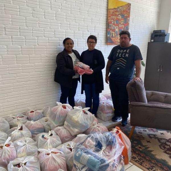 Secretaria de Desenvolvimento Social recebe doação de cestas básicas