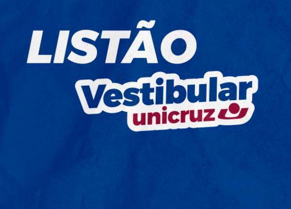 UNICRUZ divulgou o listão de aprovados do vestibular