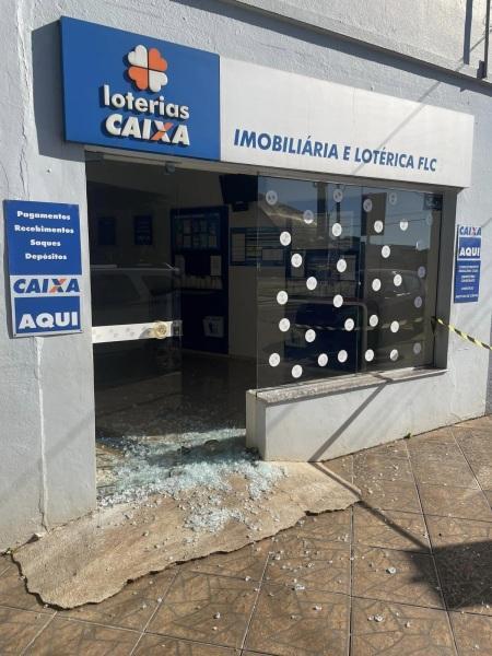 Lotérica é arrombada na madrugada em Tucunduva no noroeste do estado