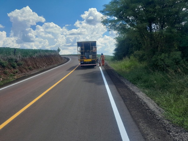 BOA VISTA DO CADEADO> Retomada das obras do novo asfalto no interior 