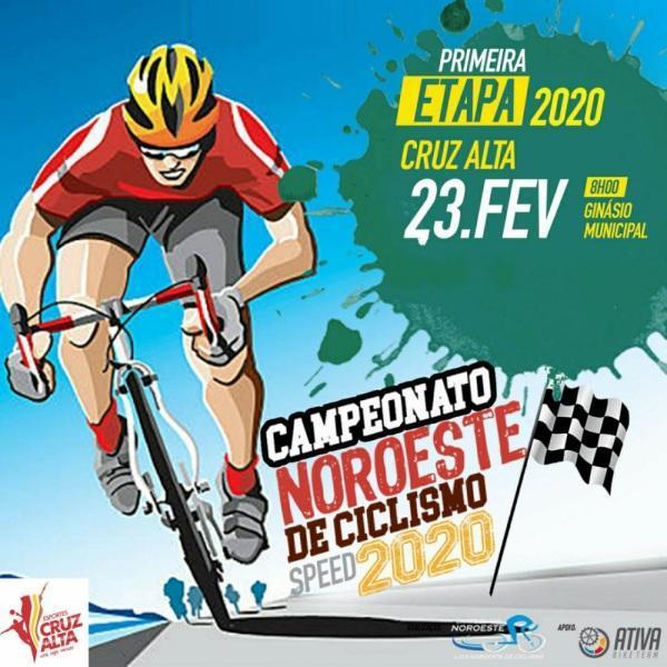 4º Campeonato Noroeste de Ciclismo Speed inicia em Cruz Alta