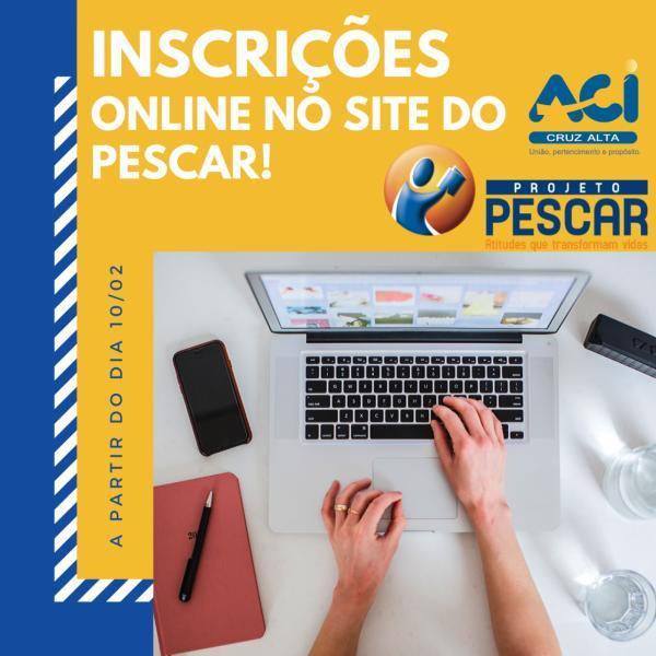 INSCRIÇÕES PARA O PROJETO PESCAR!