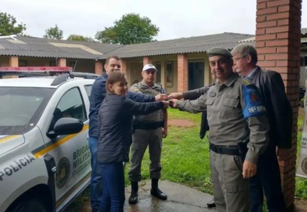 Brigada Militar de Cruz Alta recebe nesta quinta nova viatura e armamento 