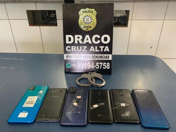 DRACO da Polícia Civil prendeu na tarde da terça dois foragidos em Cruz Alta 