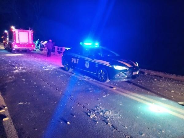 PRF atende grave acidente em Panambi