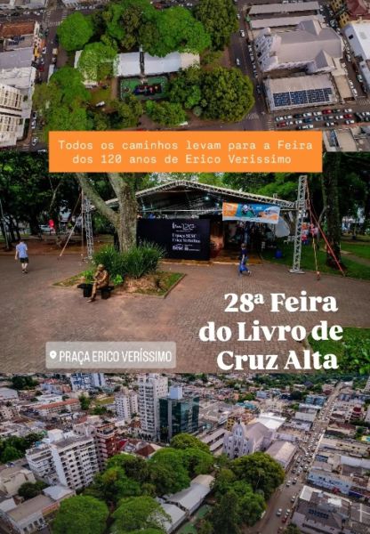 FEIRA DO LIVRO> Quarta-feira de muitas atrações e abertura oficial na praça