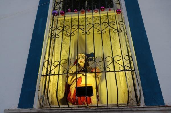 Hoje tem mais uma apresentação das Janelas Iluminadas
