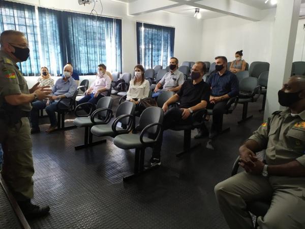 CPROAJ sedia reunião em prol a segurança pública em Cruz Alta