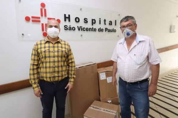 Prefeitura de Tupanciretã realiza cessão de uso de respirador para o HSVP