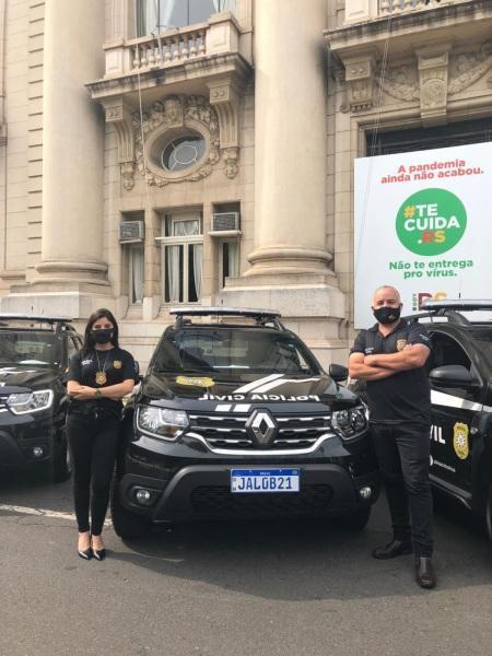 Polícia Civil de Salto do Jacuí recebe viatura semiblindada 