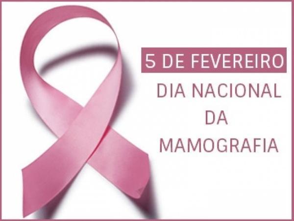 Hoje, dia 5 de fevereiro, é o Dia Nacional da Mamografia!