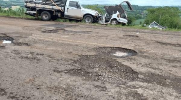 HORIZONTINA: Acidente na ERS-305 tem vítima fatal e outra gravemente ferida