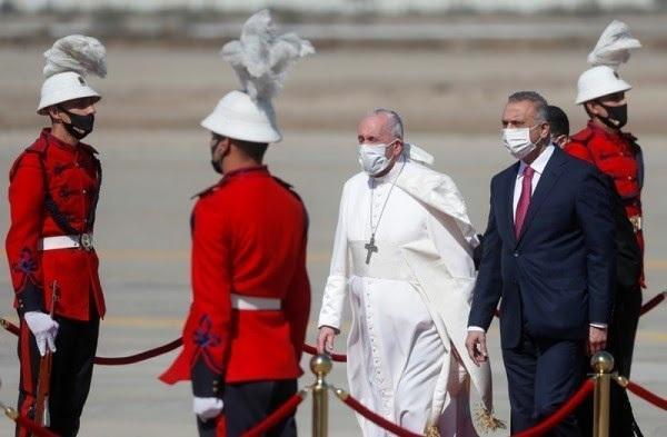 Papa Francisco visita Iraque em meio à pandemia de Covid