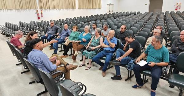 Reunião com músicos locais debate a edição da 44ª Coxilha Nativista 