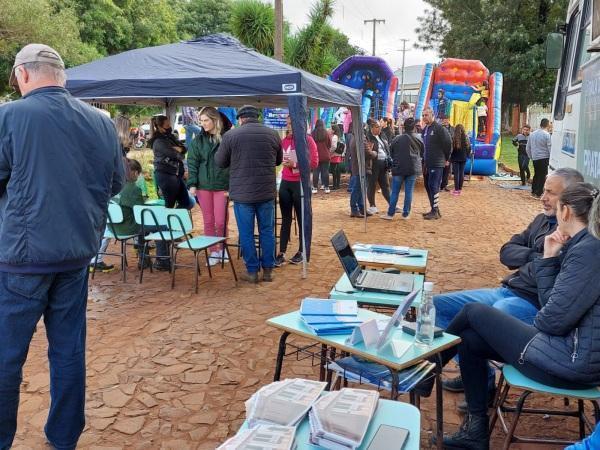 Com diversas ações, projeto Pra Frente Cruz Alta é iniciado no Bairro Tamoio