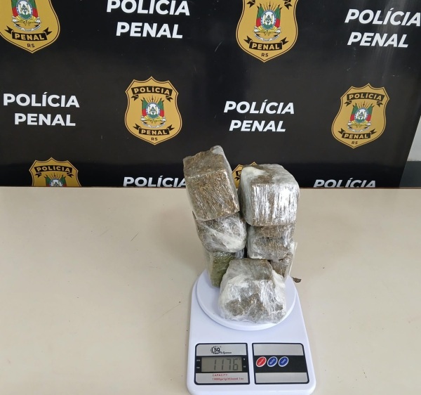 PRESÍDIO DE CRUZ ALTA> Mais uma tentativa de arremesso de drogas no pátio