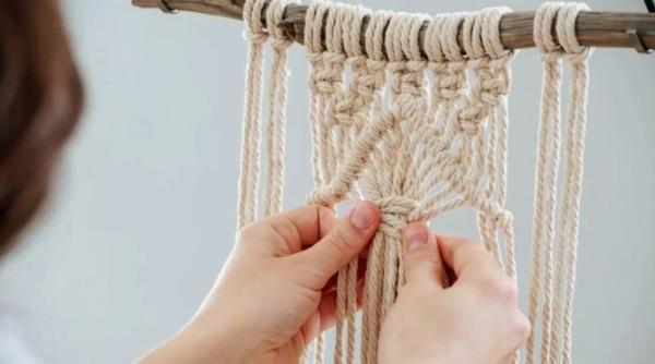 Abertas as inscrições para curso gratuito de artesanato macramê