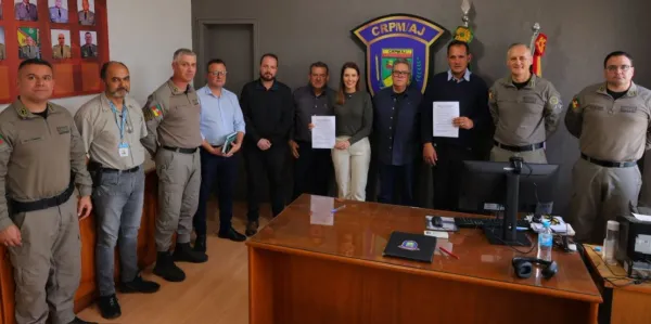 MAIS SEGURANÇA> Cruz Alta assina convênio para implantação do CIOSP