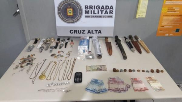 Brigada Militar efetua prisão por Tráfico de Drogas em Cruz Alta