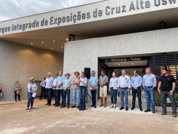 FENATRIGO: Inaugurado o novo pórtico de acesso ao Parque de exposições 