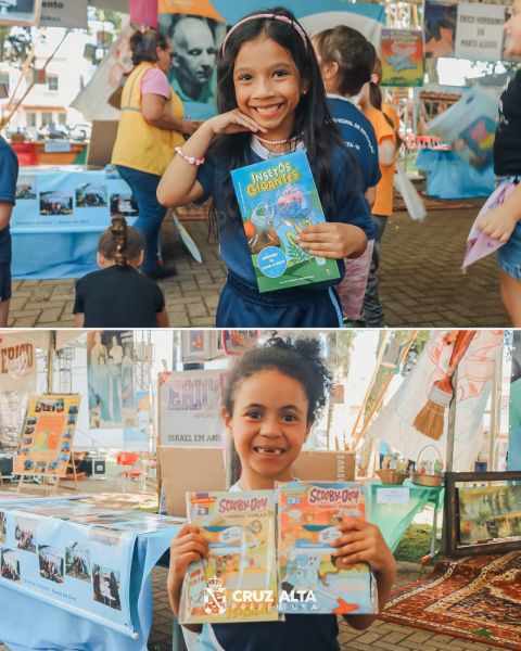FEIRA DO LIVRO> Alunos do município recebem R$ 20 reais para compra de livros