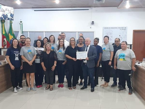 Polo UAB recebe moção de congratulação pelos 15 anos de atuação em Cruz Alta