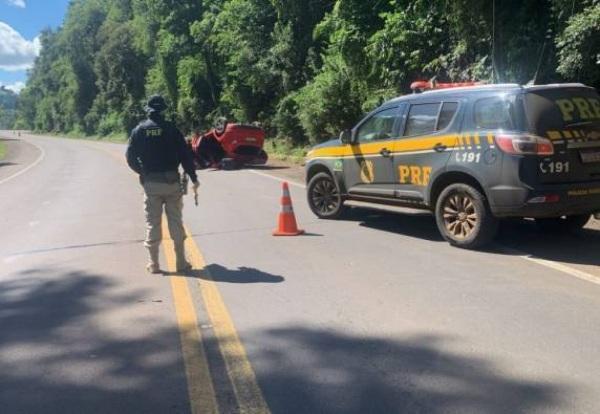 PRF atende acidente com morte em Frederico Westphalen