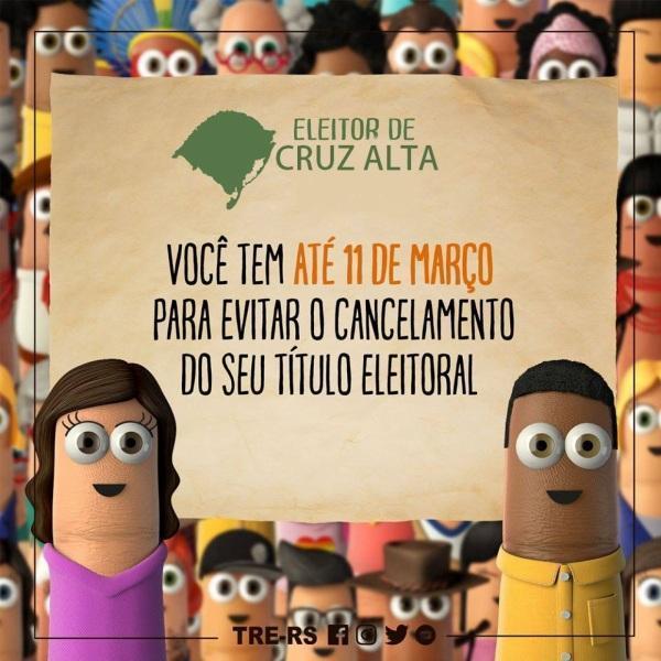 Atenção ao horário de atendimento do Cartório de Cruz Alta