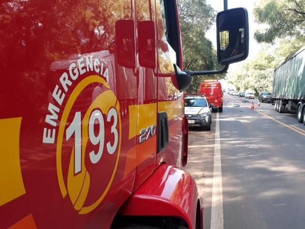 Moto com placa de Cruz Alta se envolve em acidente com vítima fatal