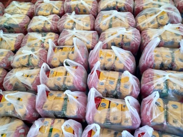 Mais de mil kits de alimentação serão distribuídos nesta sexta-feira