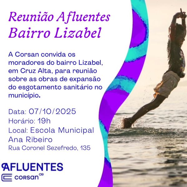 HOJE>Corsan apresenta projetos de esgoto aos moradores do bairro Lizabel