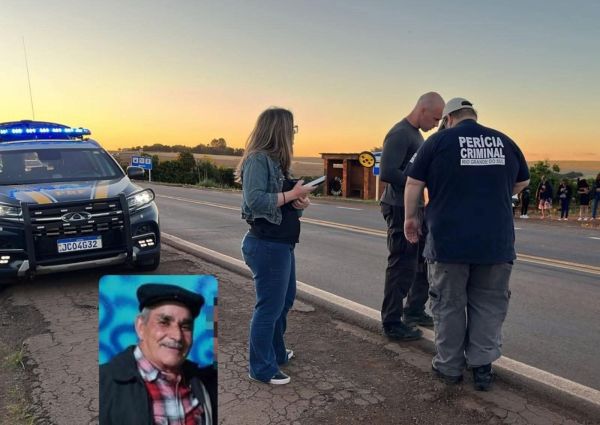 Idoso morre atropelado na BR – 285, em Santa Bárbara do Sul