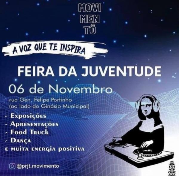 Cruz Alta terá a 1º Feira da Juventude no dia 6 de novembro