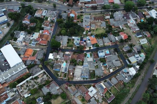 Bairros Prefeito Vila Nova e Central recebem obras de pavimentação asfáltica