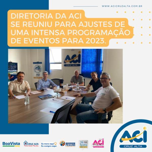 Diretoria da ACI Cruz Alta se reuniu na manhã da terça-feira