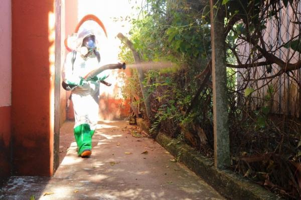 VILA LIZABEL: Saúde realiza bloqueio químico contra o mosquito da Dengue