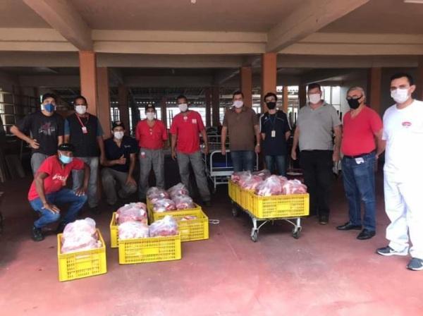 HSVP recebe doação de carne do Departamento de Defesa Agropecuária