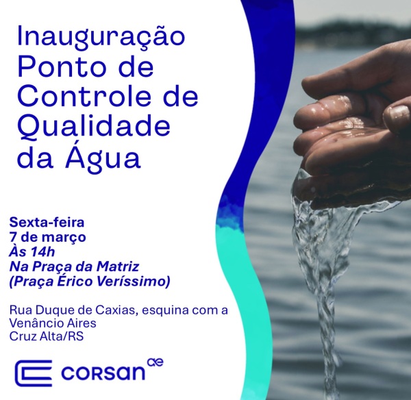 Cruz Alta recebe novo Ponto de Controle de Qualidade da Água