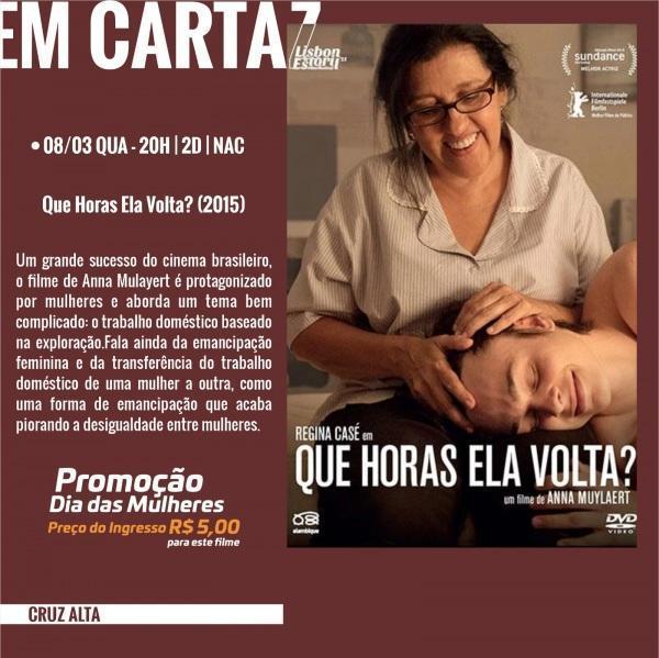 Cine Globo Cinemas tem programação especial no dia Internacional da Mulher