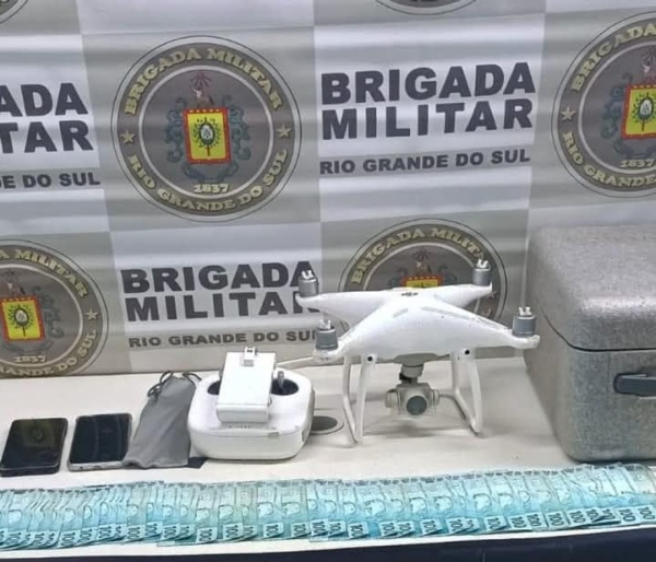 Drone Roubado é Recuperado e Homem é Preso por Receptação em Cruz Alta